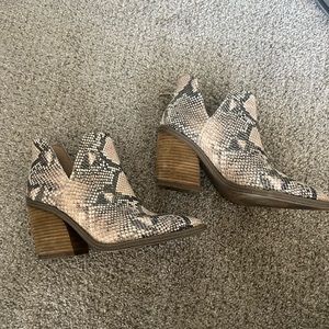 Vince Camuto Ankle Snake Boot
